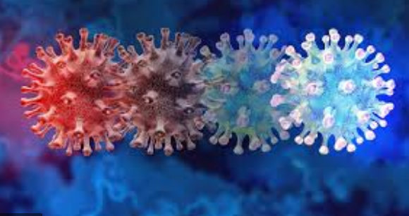 صورة دلتا+ الطفرة الجديدة لفيروس كورونا المتغير الجديد في بروتين سبايك