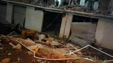 صورة وفاة سيدة وجرح 06 آخرين إثر انفجار عبوتي غاز بشقة بفديسديس بباتنة
