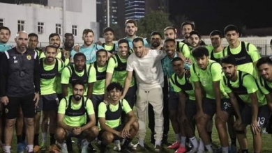 صورة نهاية مغامرة اللاعب جمال الدين بالعمري مع نادي قطر