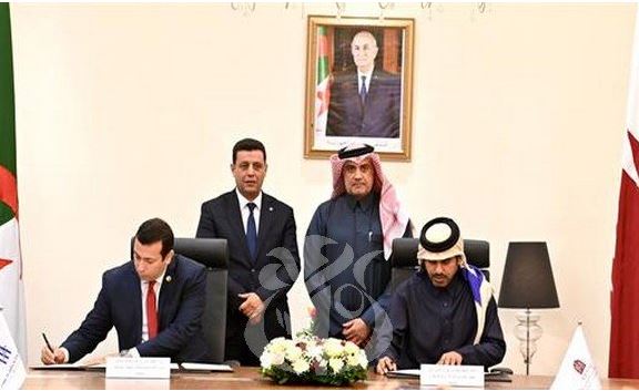 التوقيع على اتفاق بين الجزائر وقطر