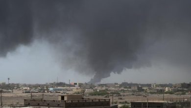 صورة درون يستهدف قاعدة فلمنغو في بورتسودان