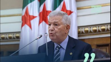 صورة عزوز نصري رئيسًا لمجلس الأمة
