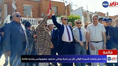 صورة مشاريع تنموية تعزز الإطار المعيشي للمواطن الڨالمي