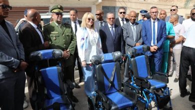 صورة القافلة الطبية ترسم البسمة بورقلة