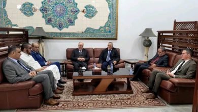 صورة وزير الشؤون الدينية يشارك في مؤتمر الحج