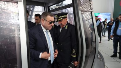 صورة المصعد الهوائي يدخل الخدمة