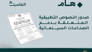 صورة صدور النصوص التطبيقية لدعم الصناعة السينمائية في الجزائر