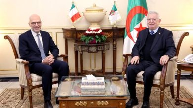 صورة عزوز ناصري يستقبل سفير إيطاليا