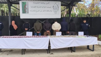 صورة توقيف شبكة إجرامية بالبليدة