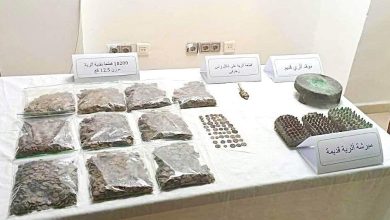 صورة عين الدفلى: اكتشاف وحجز كنز نقدي يعود للفترة الرومانية