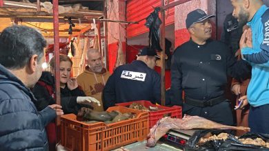 صورة حجز 13 قنطار لحوم فاسدة