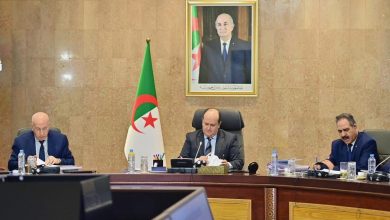 صورة الوزير الأول يترأس اجتماع الحكومة