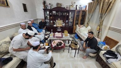صورة زيارة تضامن لغالي خالد